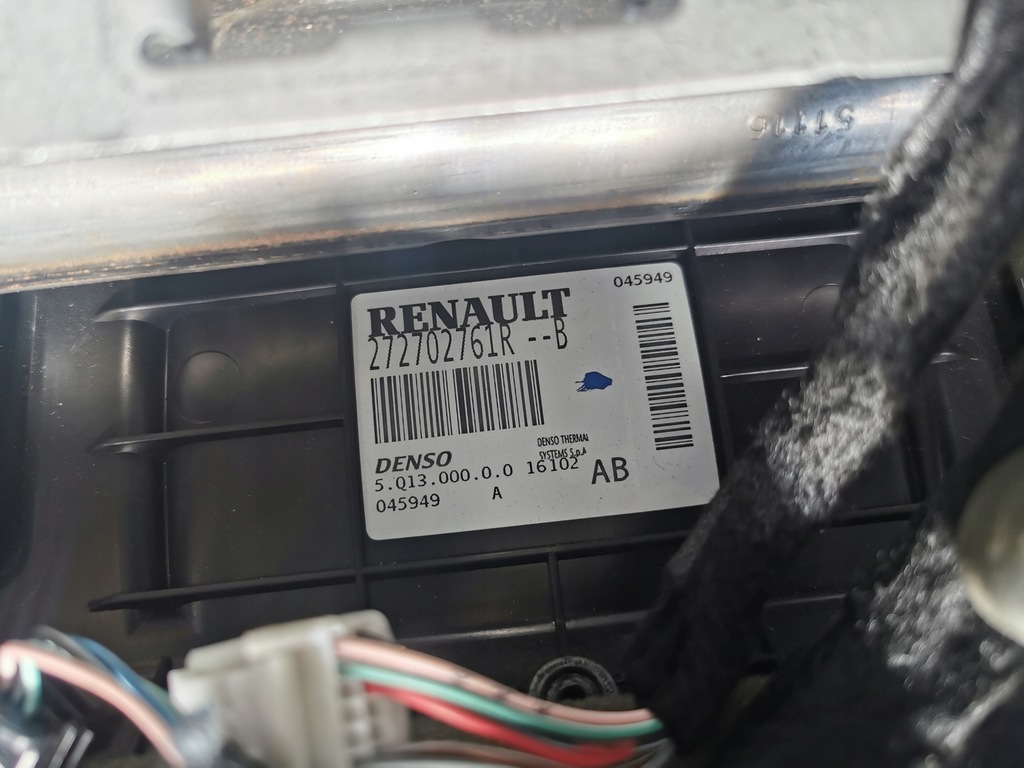 фото №8, Отопитель каркас жгут панели renault zoe komple