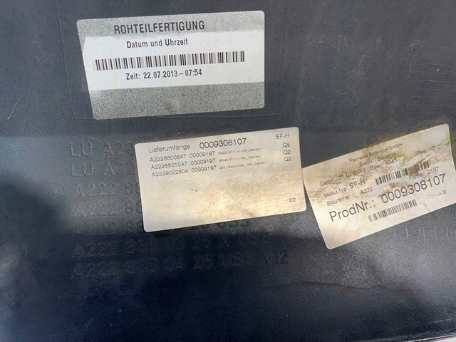 фото №9, Mercedes s-klasa 222 w222 бампер задняя задний