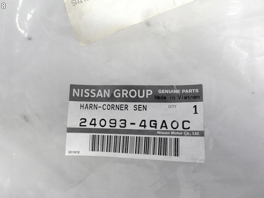 фото №9, Infiniti q50 джгут електропроводка w бампер задня 4 pdc