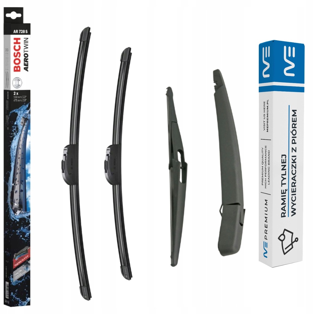 фото №1, Набор дворник перед+ задняя ford focus mk1 kombi