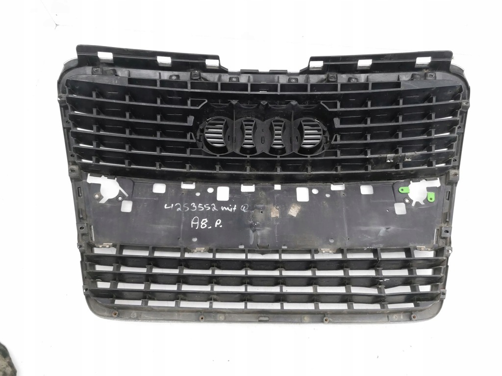 фото №11, Audi a8 s8 d3 4e 2009 накладка / решётка радиатора / решётка радиатора верхний радиатора