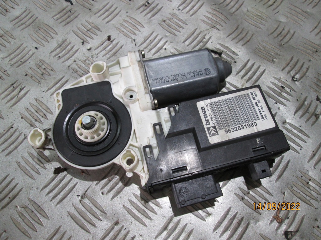 фото №4, Моторчик стекло правый перед citroen c5 9632531980