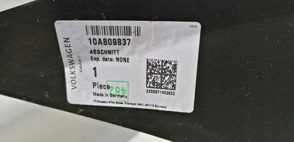 фото №10, Vw id.3 id3 крыло левый задняя задний 10a809837 19r-