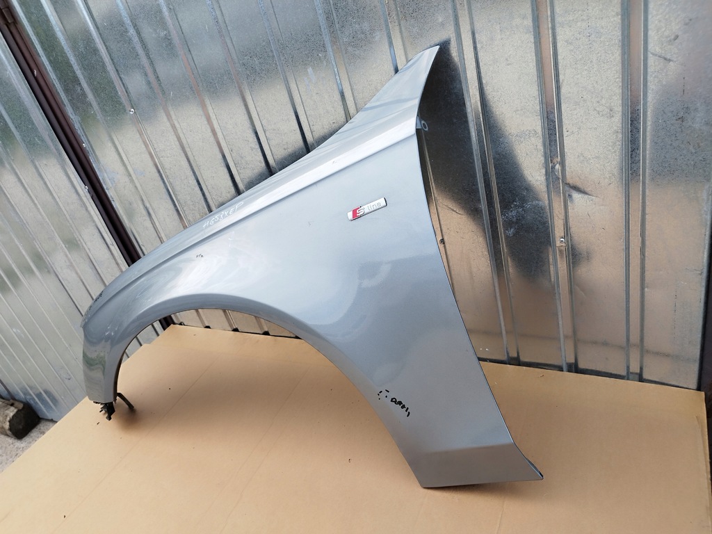 фото №7, Крыло левый перед audi a4 b8 s-line lata 2008-2011 цвет ly7g