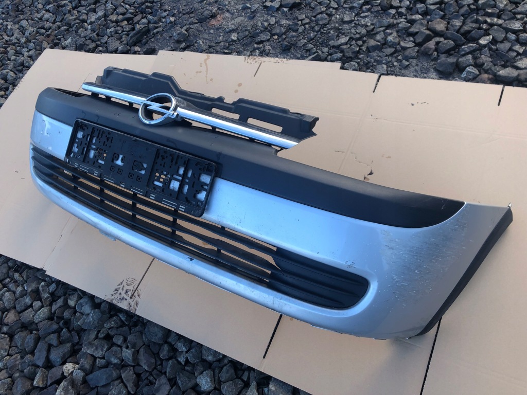 фото №1, Бампер передний перед opel corsa c 2000-2006 решётка радиатора решётка радиатора z147