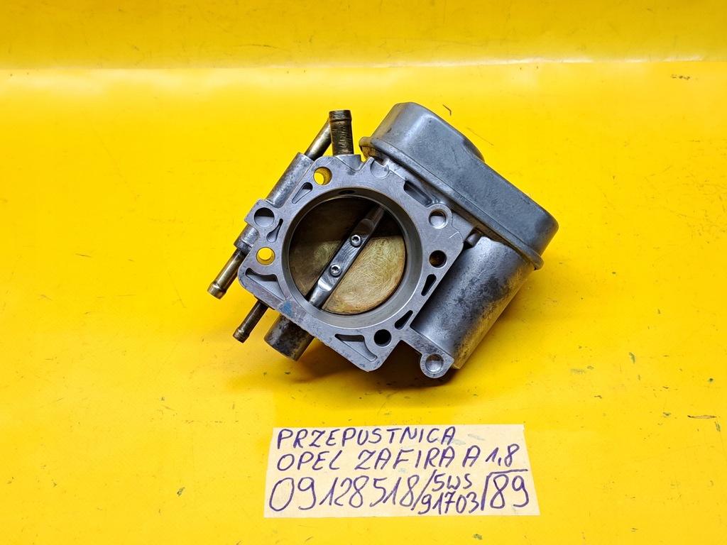 фото №10, Дросельна заслінка opel zafira a 1,8 b 16v 99-05r 09128518 5ws91703 .