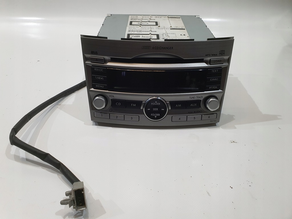 фото №1, Subaru legacy outback v радио оригинальный номер радиопроигрыватель