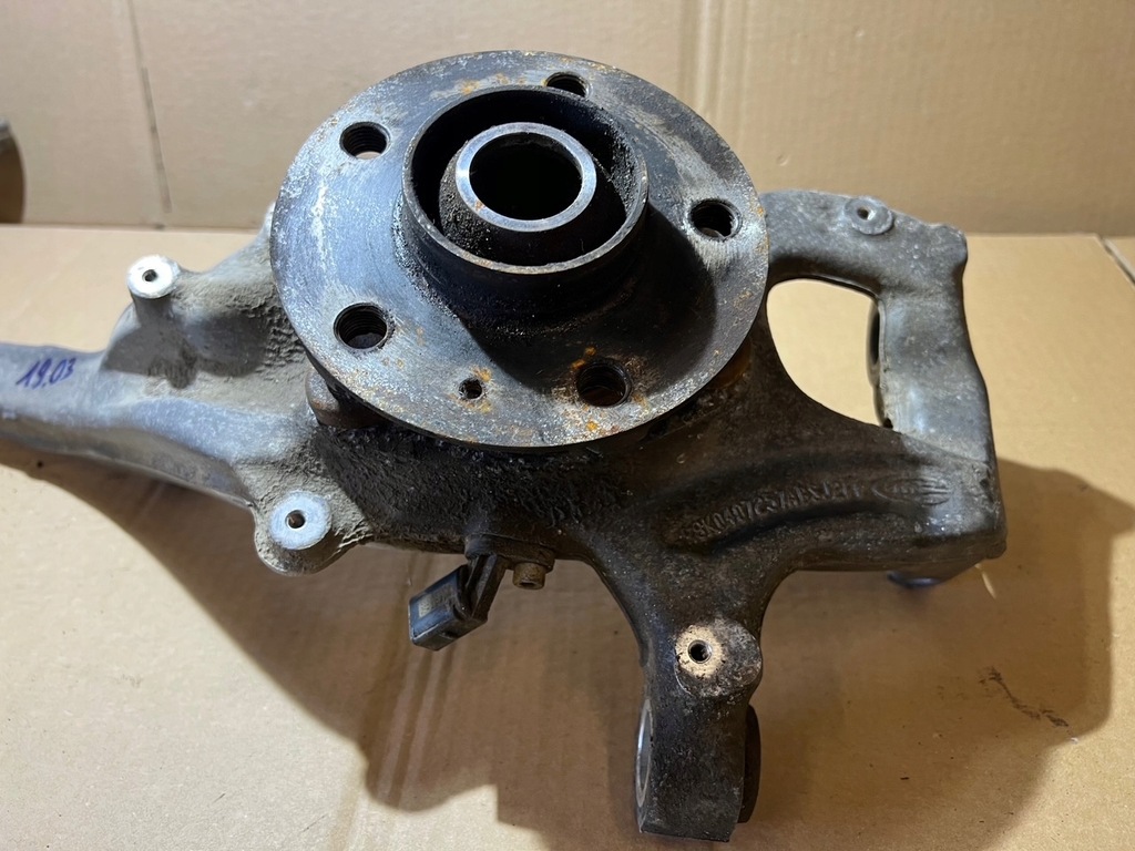 фото №8, Audi поворотний кулак ліва передня лівий перед важелі 4g0407241c 8k0407257abs