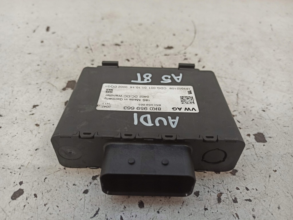 фото №6, Audi a5 8t модуль стабілізатор напруги 8k0959663