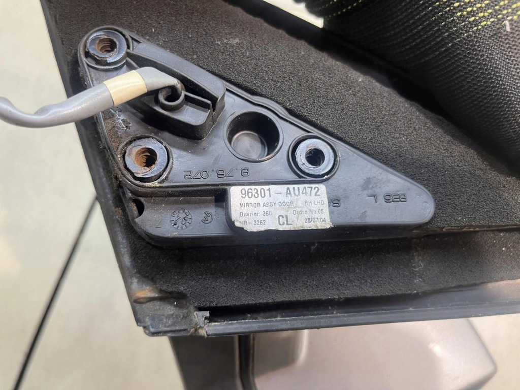 фото №6, Дзеркало праве 5pin primera p12 1.9dci 96301au472