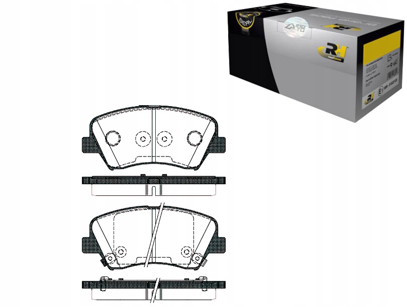 фото №1, Гальмівні колодки гальмівні kia cee`d sportswagon 1.6 gdi jd
