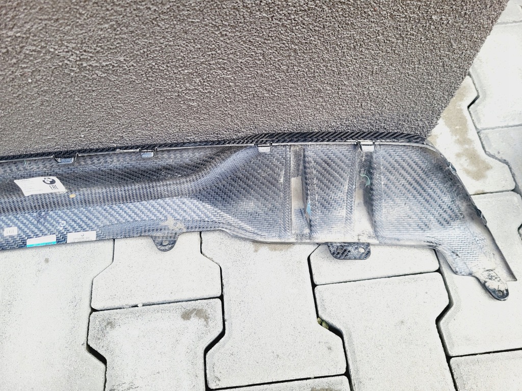 фото №8, Дифузор спойлер накладка карбон бампера задня bmw x5 g05 m-performance