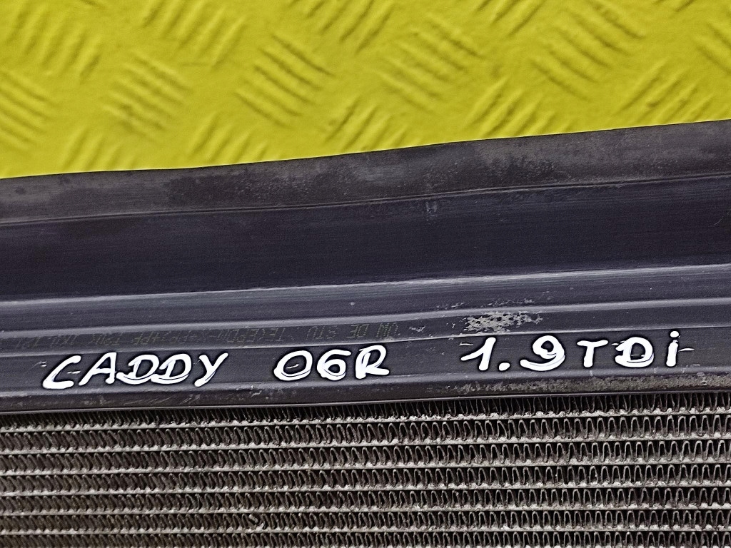 фото №13, Vw caddy 2 1.9 tdi радиатор wody 1k0121251ak