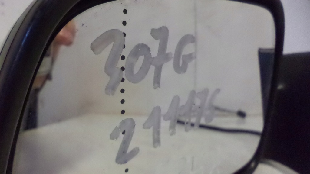 фото №9, Зеркало левая 5 pin peugeot 307 зелёные