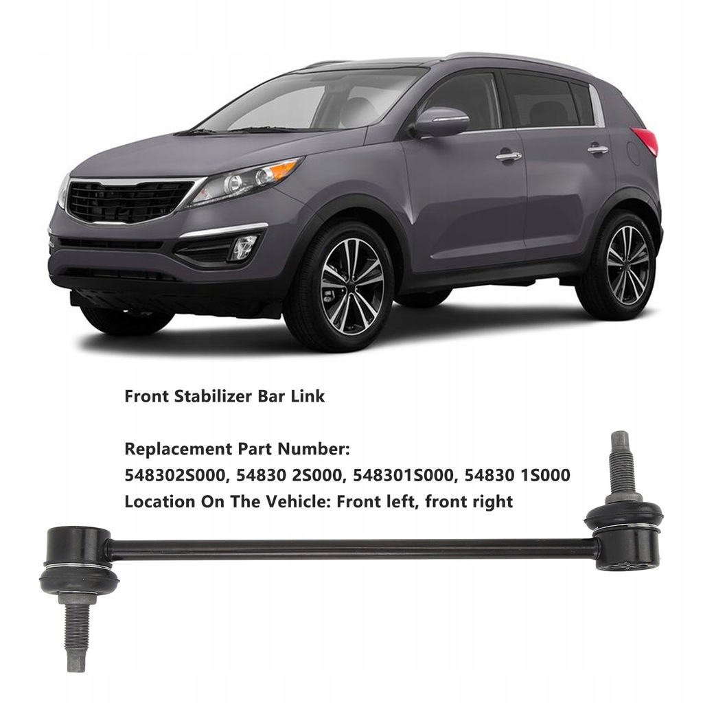 фото №8, Соединитель стабилизатора передний 54830 1s000 стабилизатор o wysokiej e6