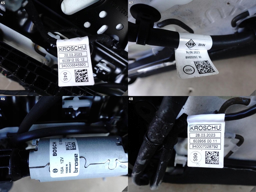 фото №13, Audi s3 a3 s-line sportback 8y0 20- комплект сидений czarna кожа перед задняя