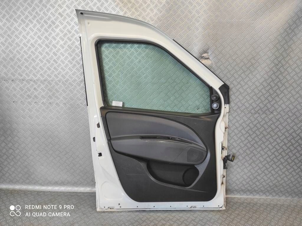 фото №11, Fiat doblo ii opel combo d дверь передние левая перед цвет белый
