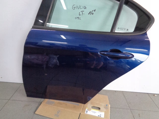 фото №3, Дверь левый задняя задние alfa romeo giulia 2016- цвет 092