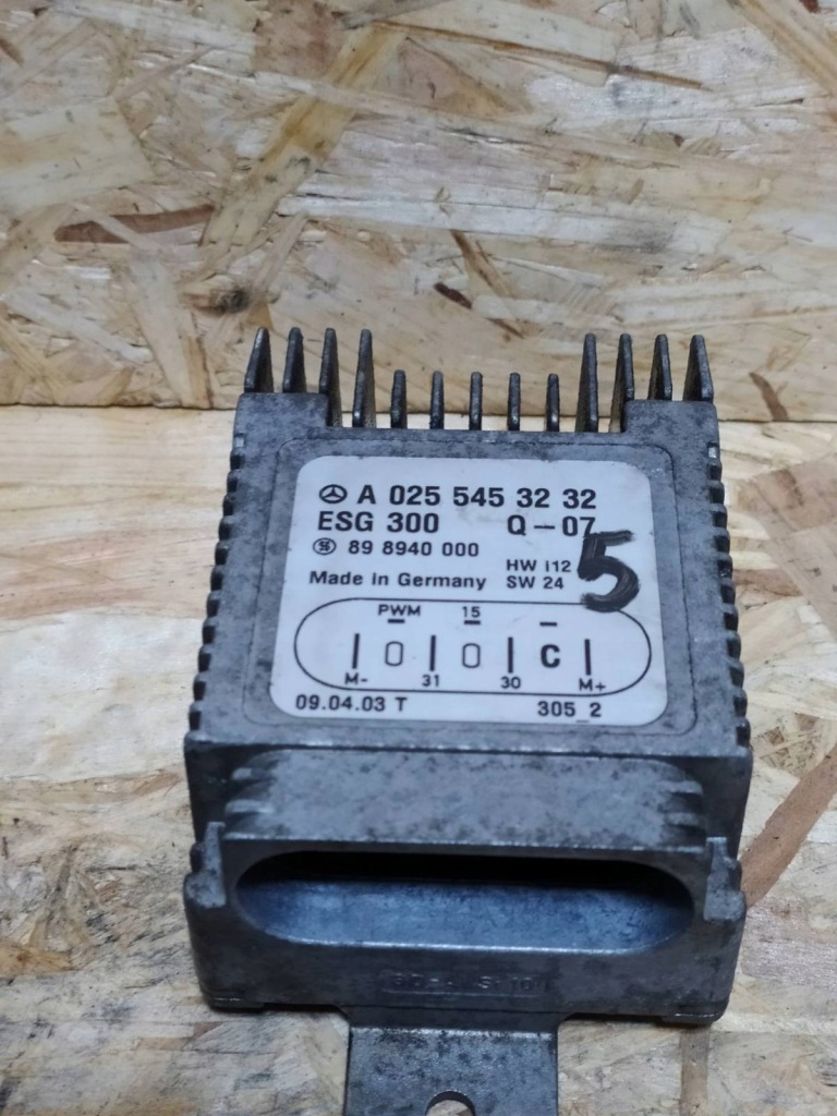 Купити Mercedes-benz оригінальний номер a0255453232 блок керування вентиляторів