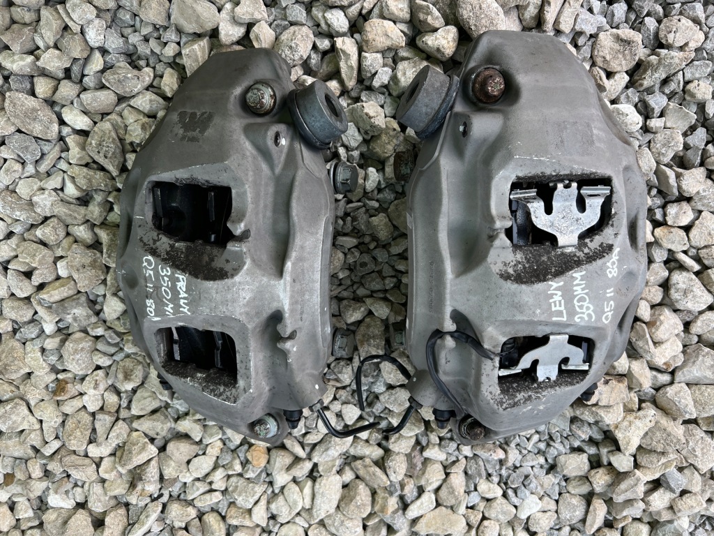 фото №12, Audi q5 sq5 ii a4 a5 s5 swap супорти гальмівні комплект перед akebono 350mm