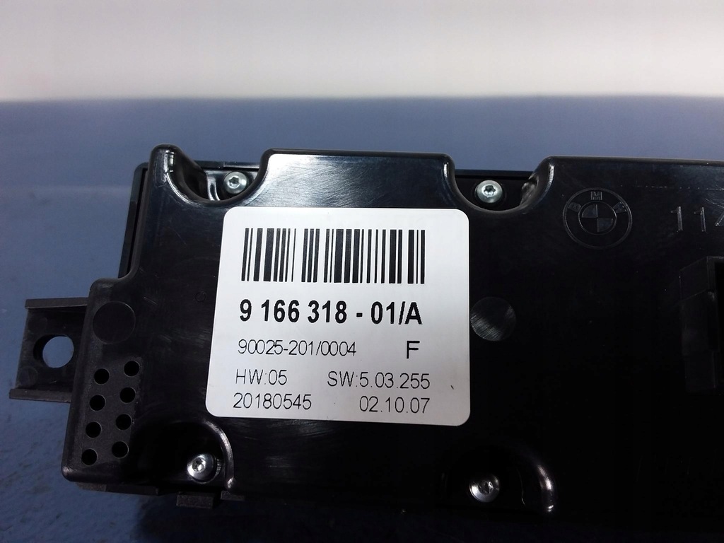 фото №6, Bmw x5 e70 x6 e71 панель кондиціонера задня 9166318