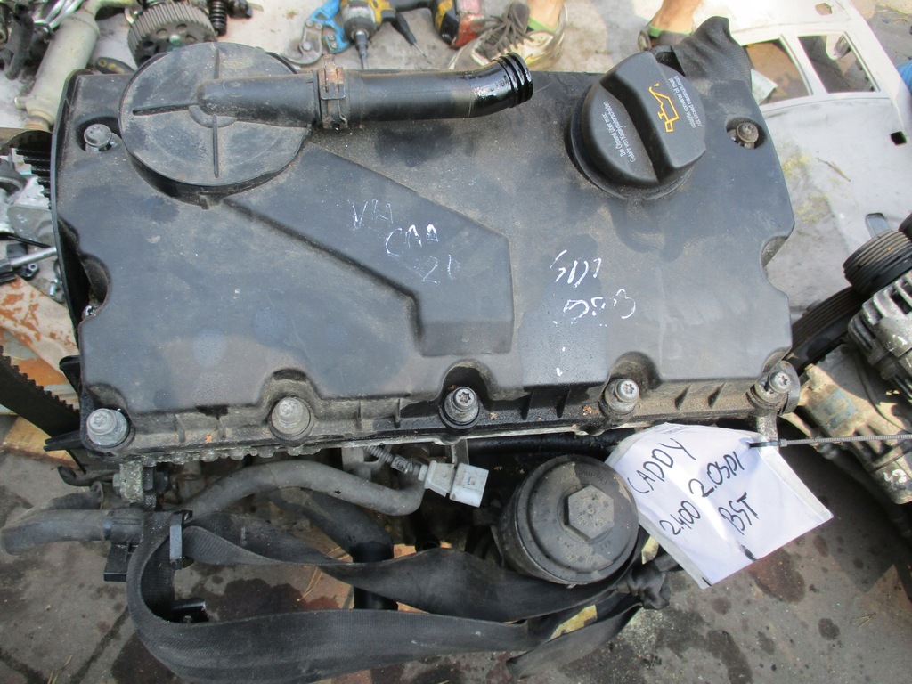 фото №1, Двигатель 2.0 sdi vw golf v caddy bst белый podlaska