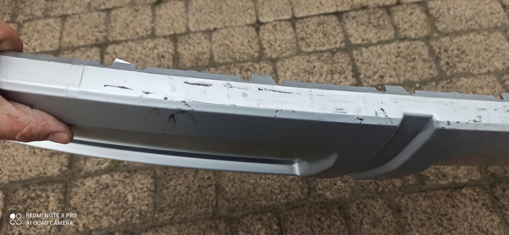 фото №10, Octavia iii 13- scout спойлер диффузор бампера задняя