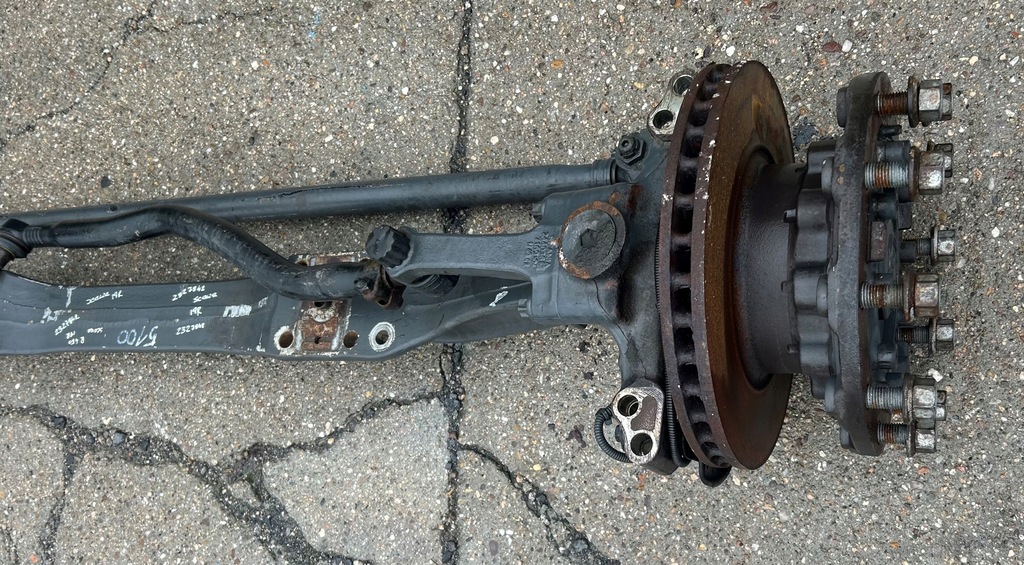 фото №4, Балка підвіска oś перед scania r s ngs 19r