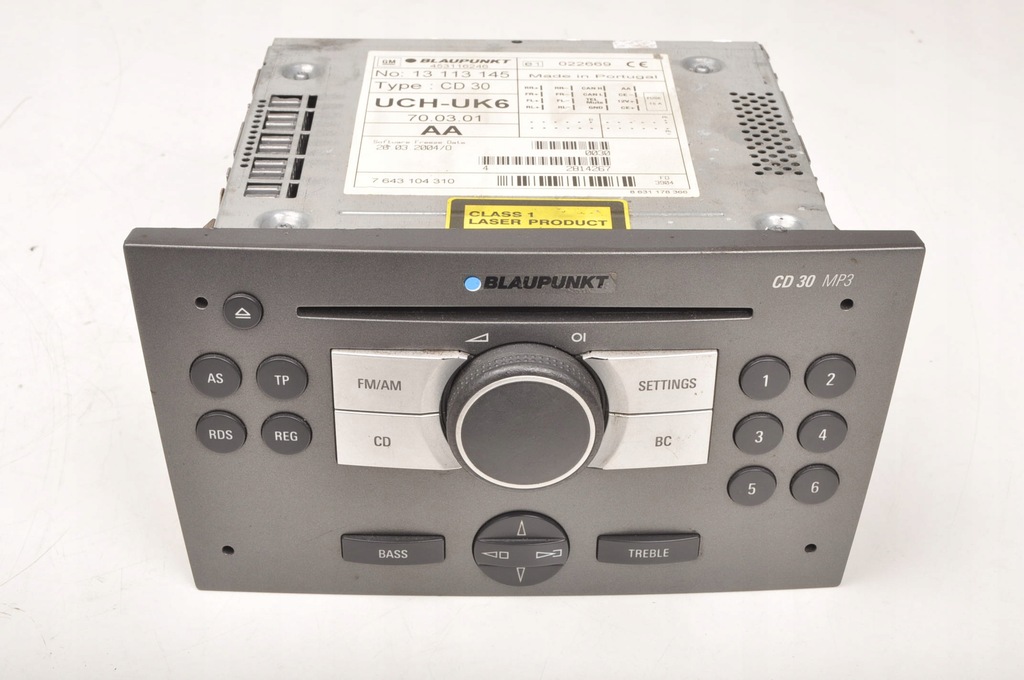 фото №1, Opel vectra c iii радіо 13113145