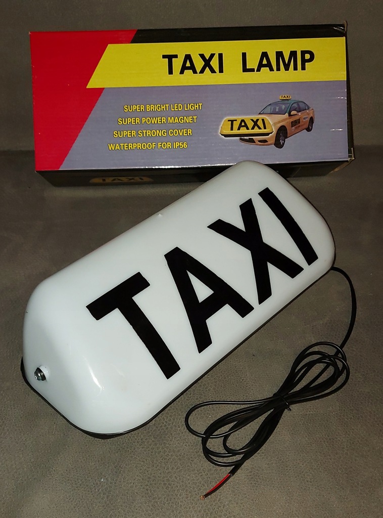 фото №3, Kogut taxi лампа led 12 v магнит szpakówka gapa