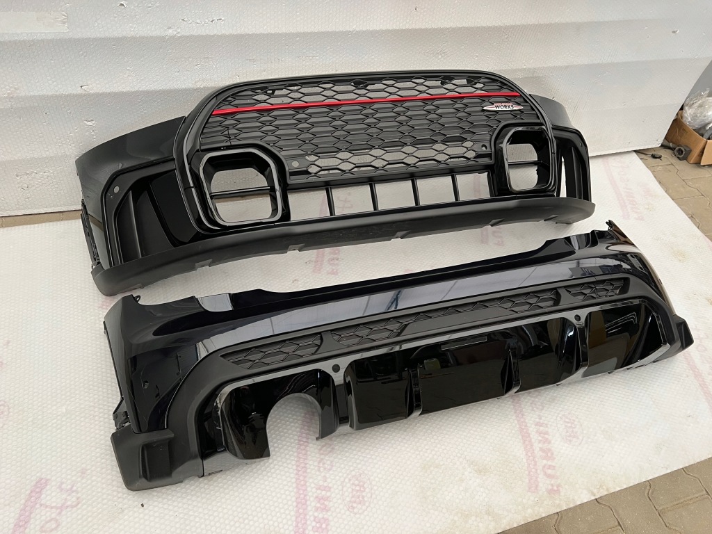 фото №3, Бампер перед задняя mini f56 f57 jcw lift lci c3y