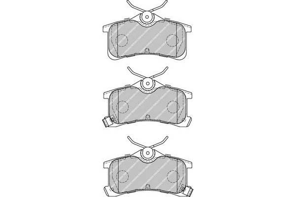 фото №1, Ferodo fdb1895 набор тормозных колодок тормозных, тормоза дисковые