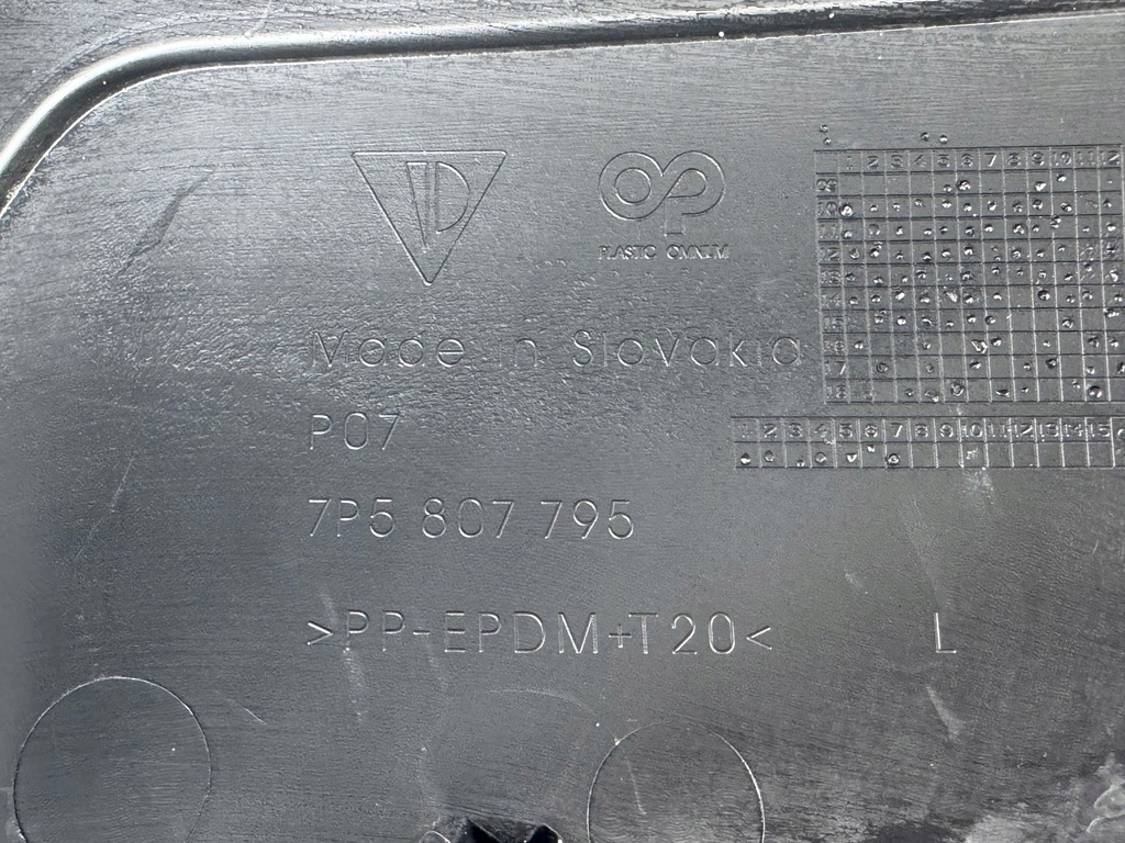 фото №14, Porsche cayenne ii 10-14 7p5 7p звичайний бампер підлога ґрати перед передній