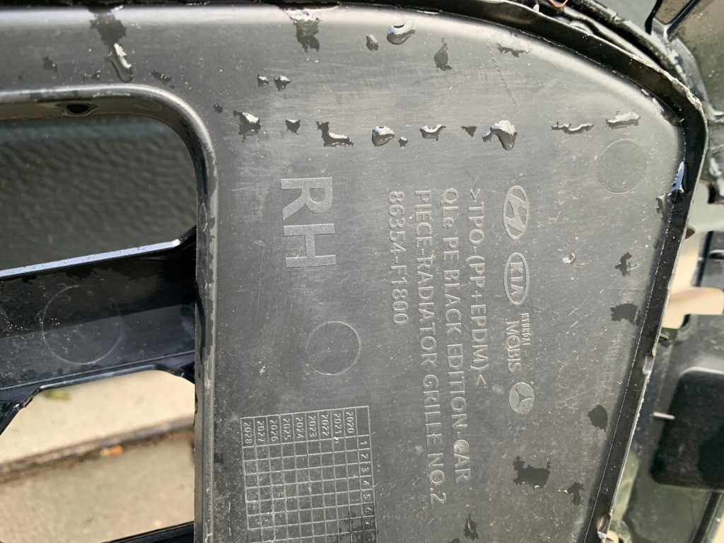 фото №3, Kia sportage 4 iv lift 18- решётка радиатора решётка радиатора