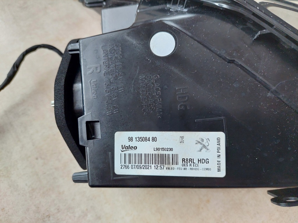 фото №7, Лампа задняя - full led - peugeot 508 ii