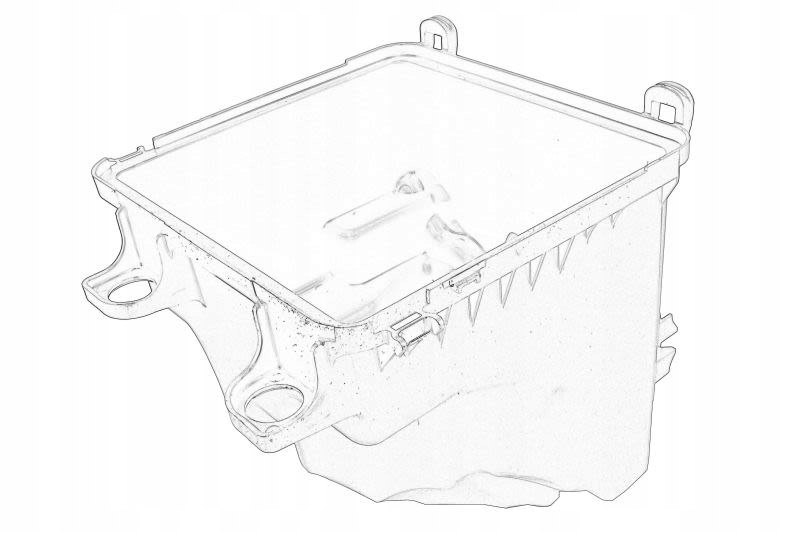 фото №12, Корпус фільтра повітря нижня mazda cx-3 2.0 15-. pehh133ay pehh-13-3ay оригінальний номер