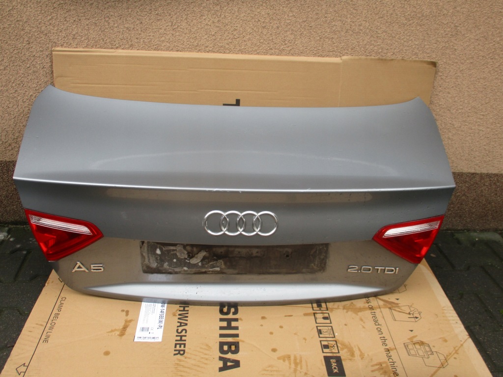 фото №1, Крышка багажника багажника задняя задняя audi a5 8t комплектная