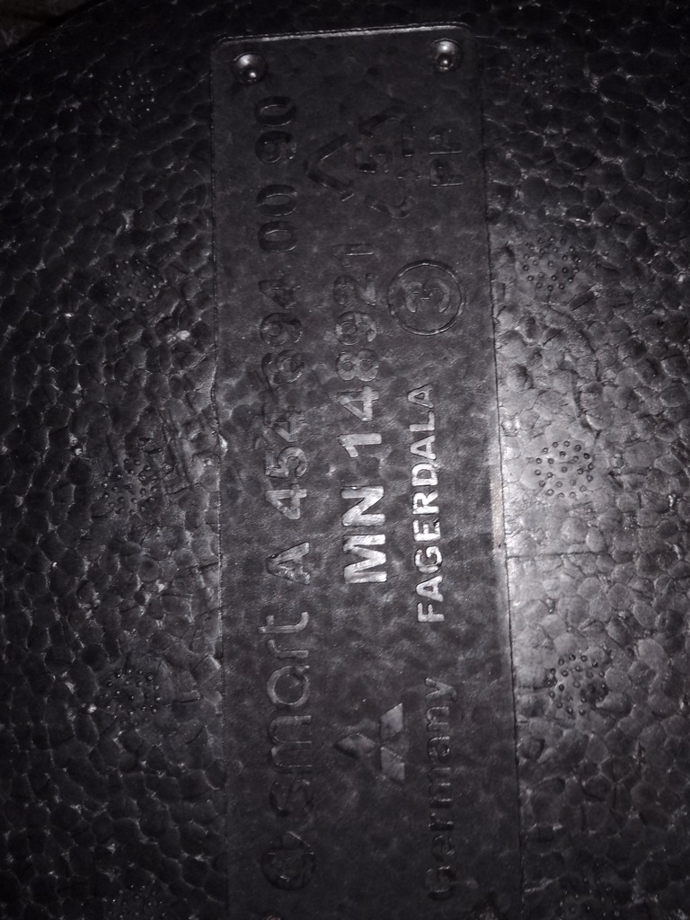 фото №10, Пенополистирол вкладыш багажника colt vi czc / smart forfour mn148921 a4546980090