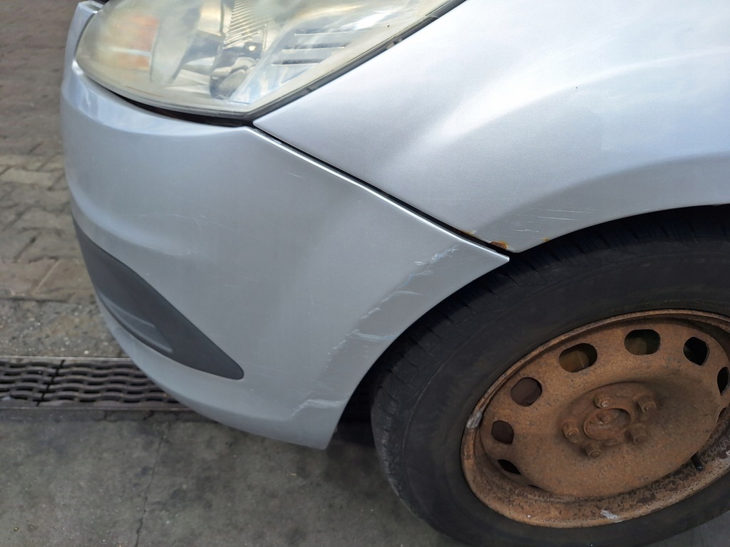 фото №12, Ford focus 2 ii mk2 lift 08-11 сріблястий 03 o3 бампер перед капот лампа