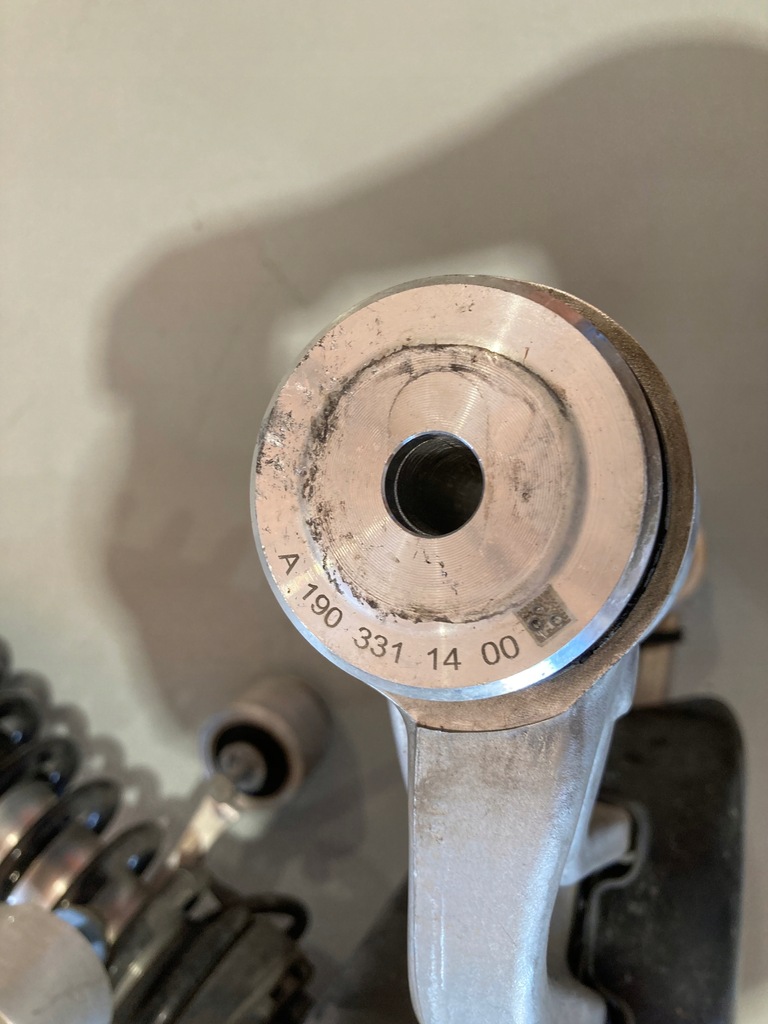 фото №6, Mercedes amg gtr a190 підвіска поворотний кулак важелі перед передні ліва