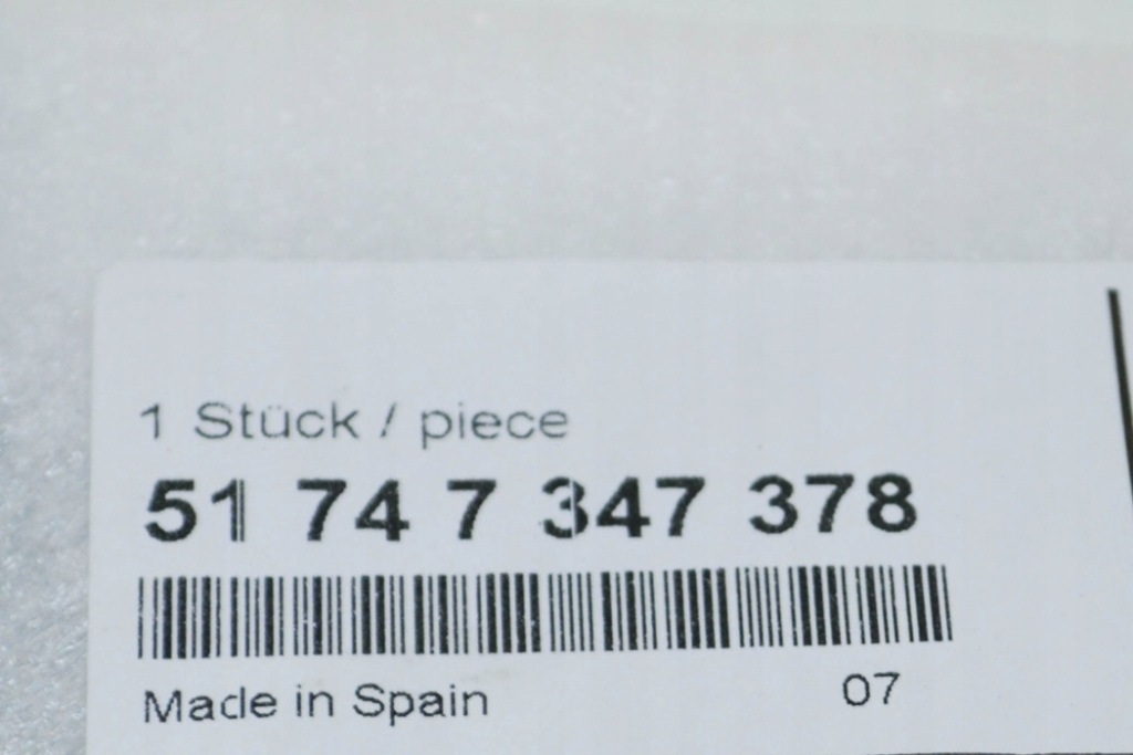 фото №9, Bmw 7 g11 правий крила впуск повітря 51747347378 7347378 2016 оригінальний