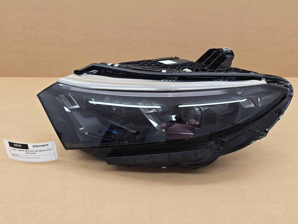 фото №1, Левая лампа фара mercedes eqs v297 digital