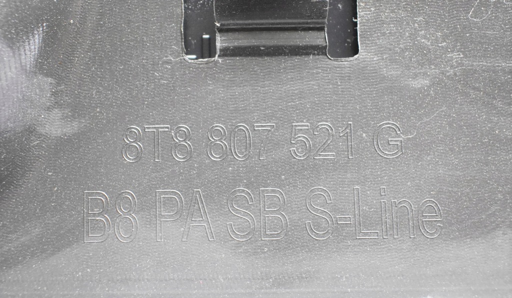 фото №8, Audi a5 8t8 s line накладка спойлер дифузор org