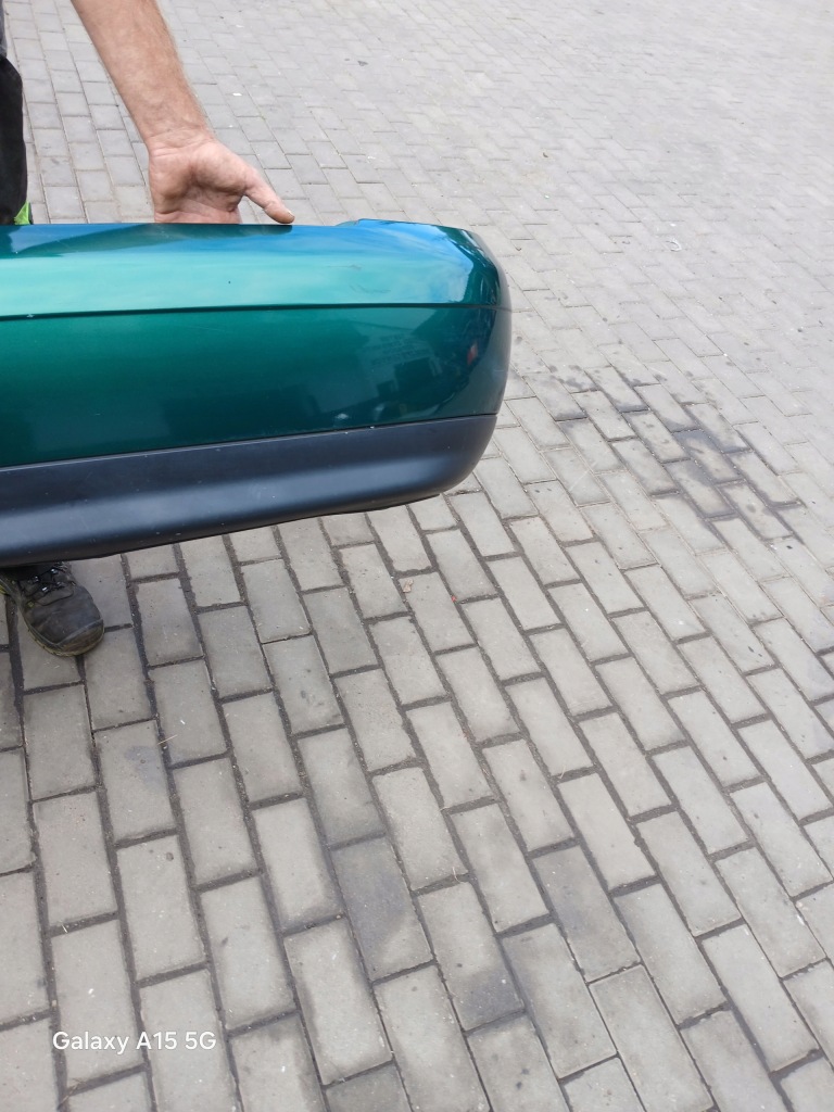 фото №8, Бампер задний kompletny audi a4 b5 lift sedan цвет lz6l зелёный