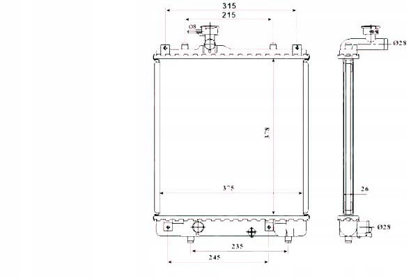 фото №9, Nrf радіатор opel agila 1,0 00-