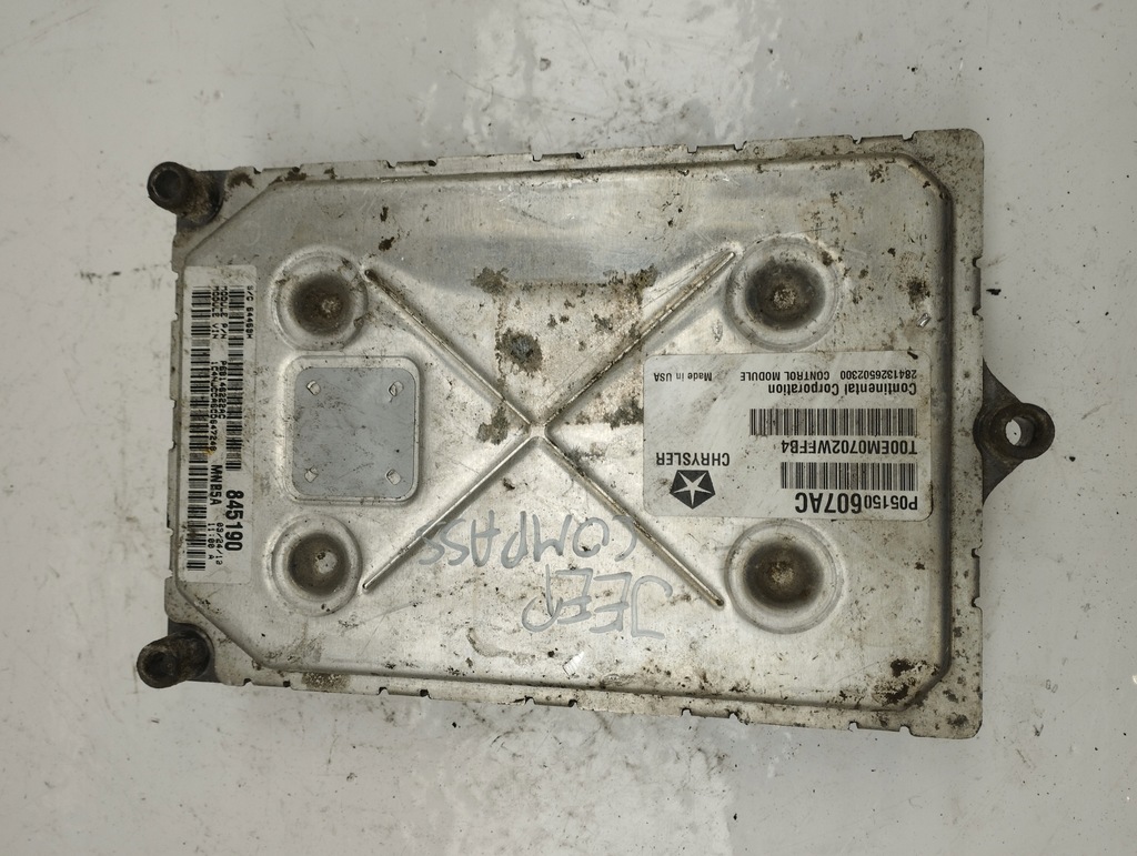 фото №1, Jeep compass блок управления бортовой компьютер двигателя p05150607ac