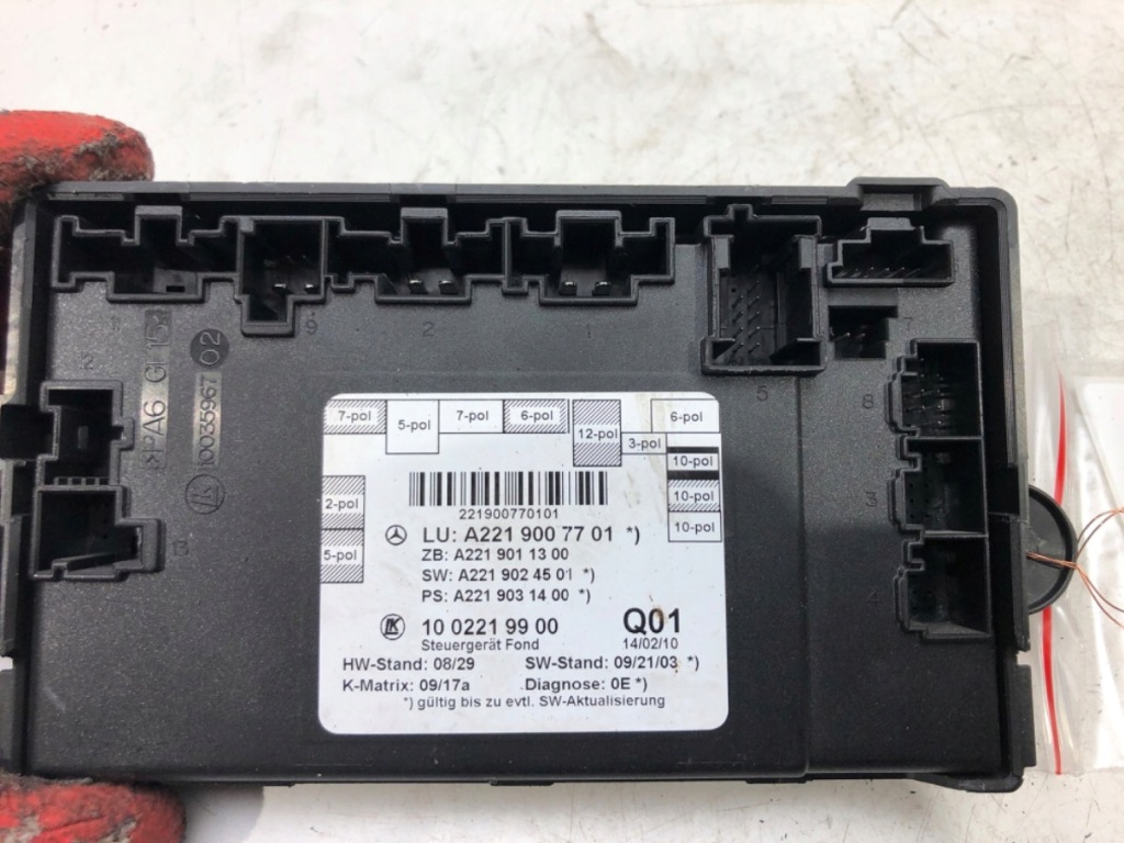 фото №5, Модуль блок керування двері mercedes s w221 a2219007701