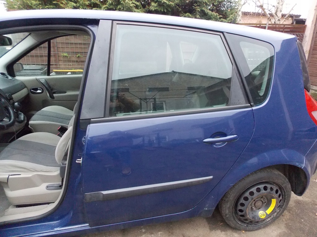 фото №1, Двері задні ліва праве renault scenic 03-09 kod lak. ov460 kpl.