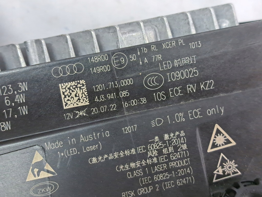 Лампа ліва laser audi e tron gt rs 4j3 4j3941085 Доставка