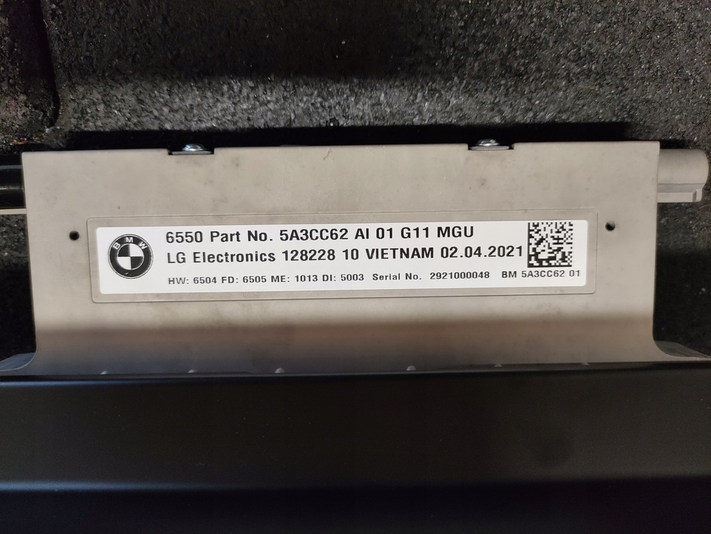 фото №7, Навигация монитор idrive bmw 7 g11 g12